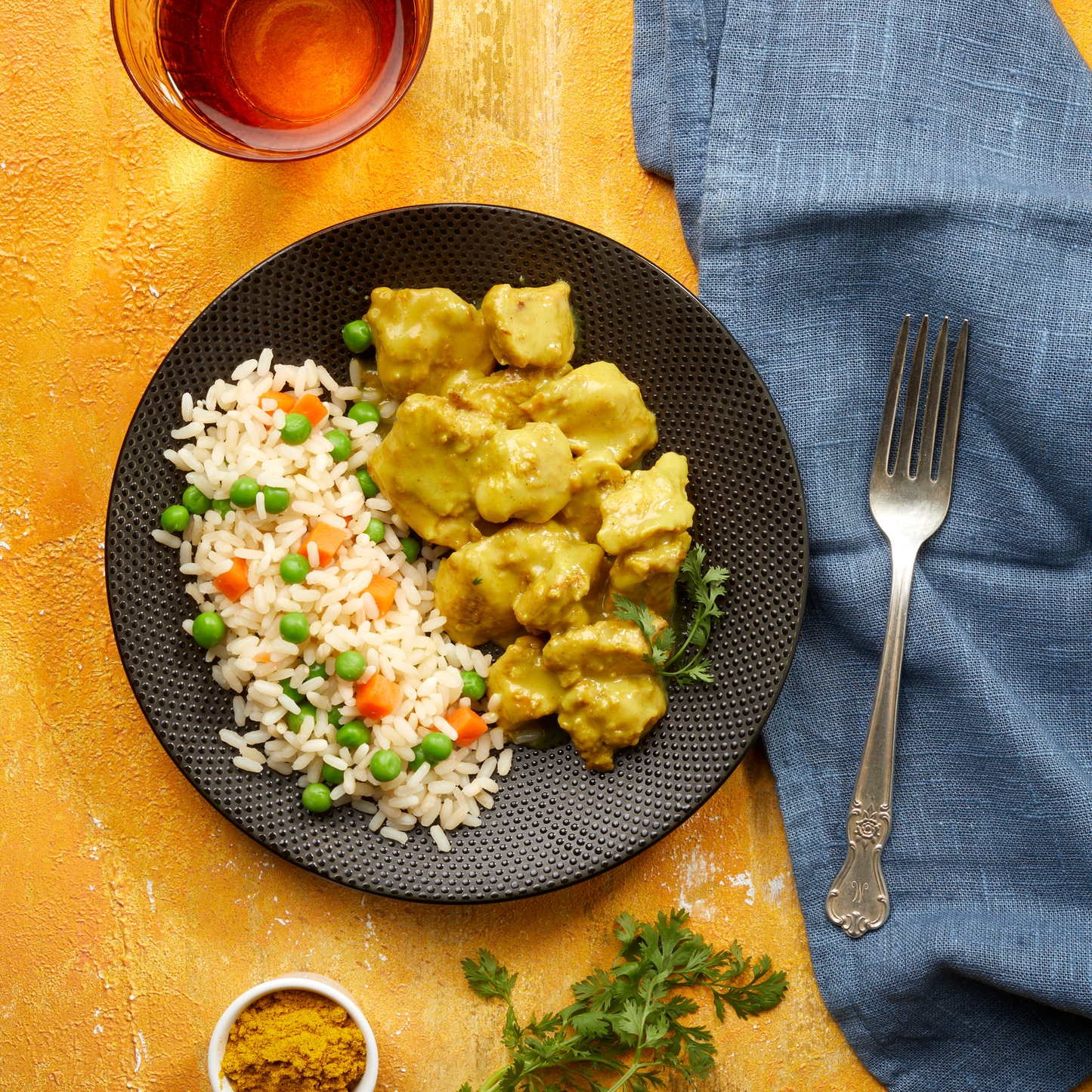 4 X Pollo al curry e riso basmati con verdure Stupiscimi