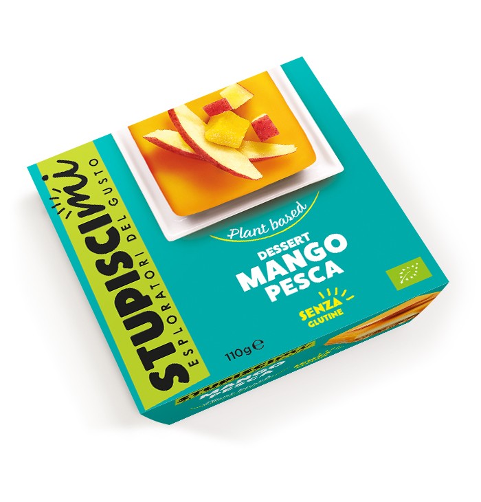 Box da 8 Tortini Mango e Pesca Plant Based