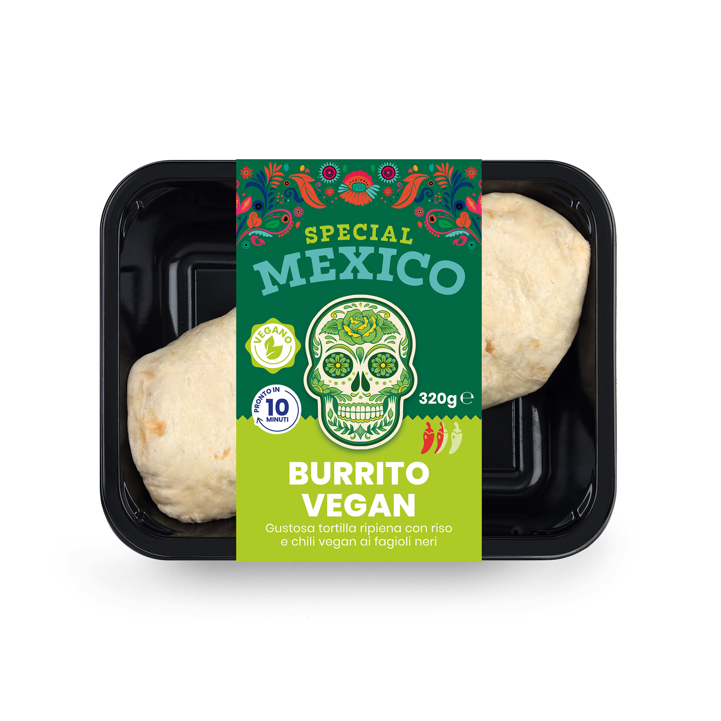 Burrito chili vegano Special Mexico