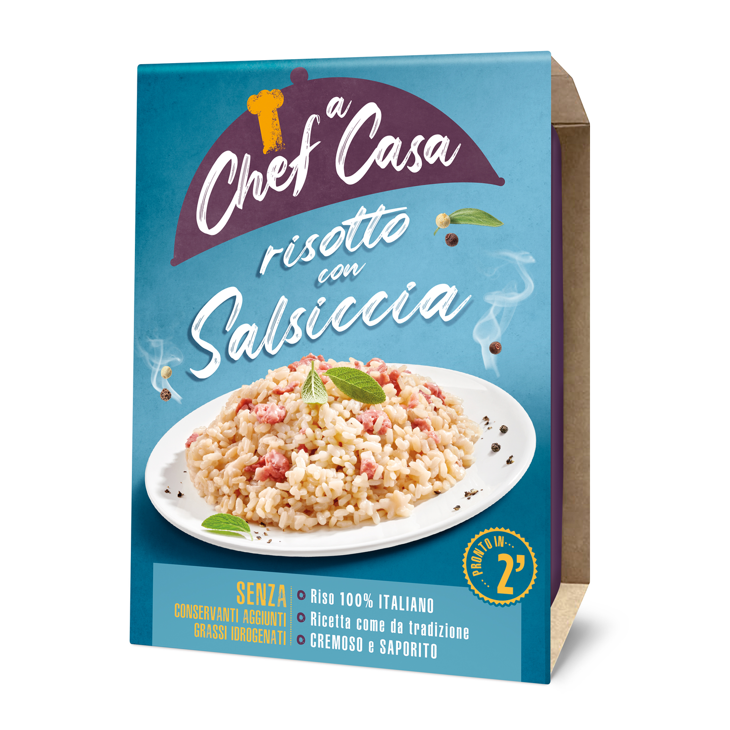 Risotto con Salsiccia monoporzione Chef a Casa