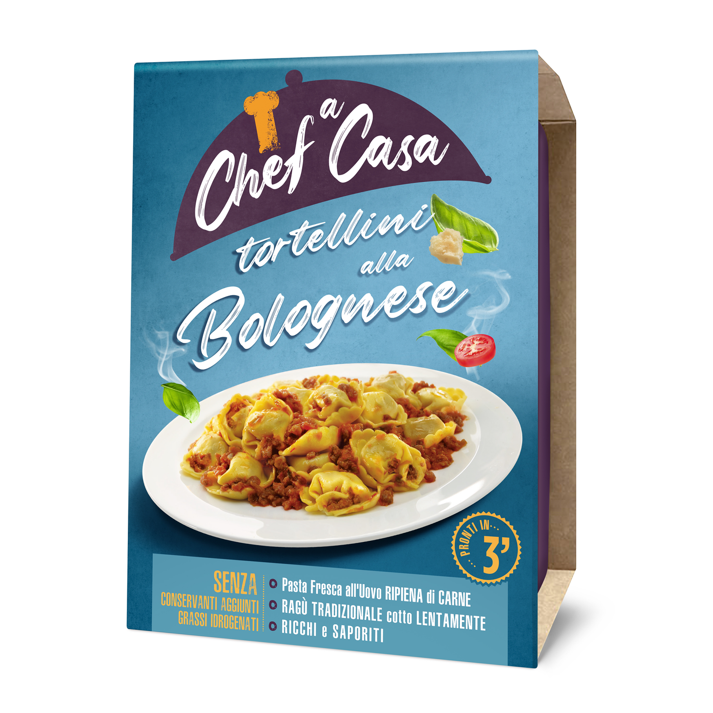 Tortellini alla Bolognese monoporzione Chef a Casa