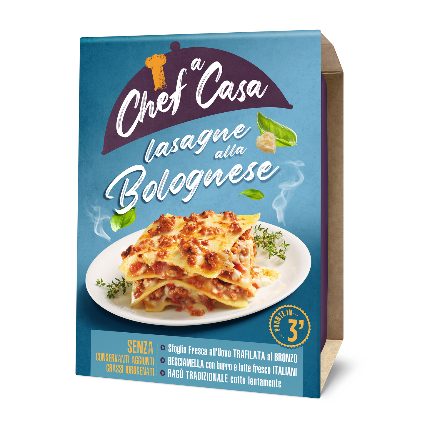 Lasagne alla Bolognese monoporzione Chef a Casa