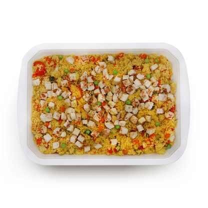 4 X Cous cous con pollo grigliato e verdure Chef a Casa