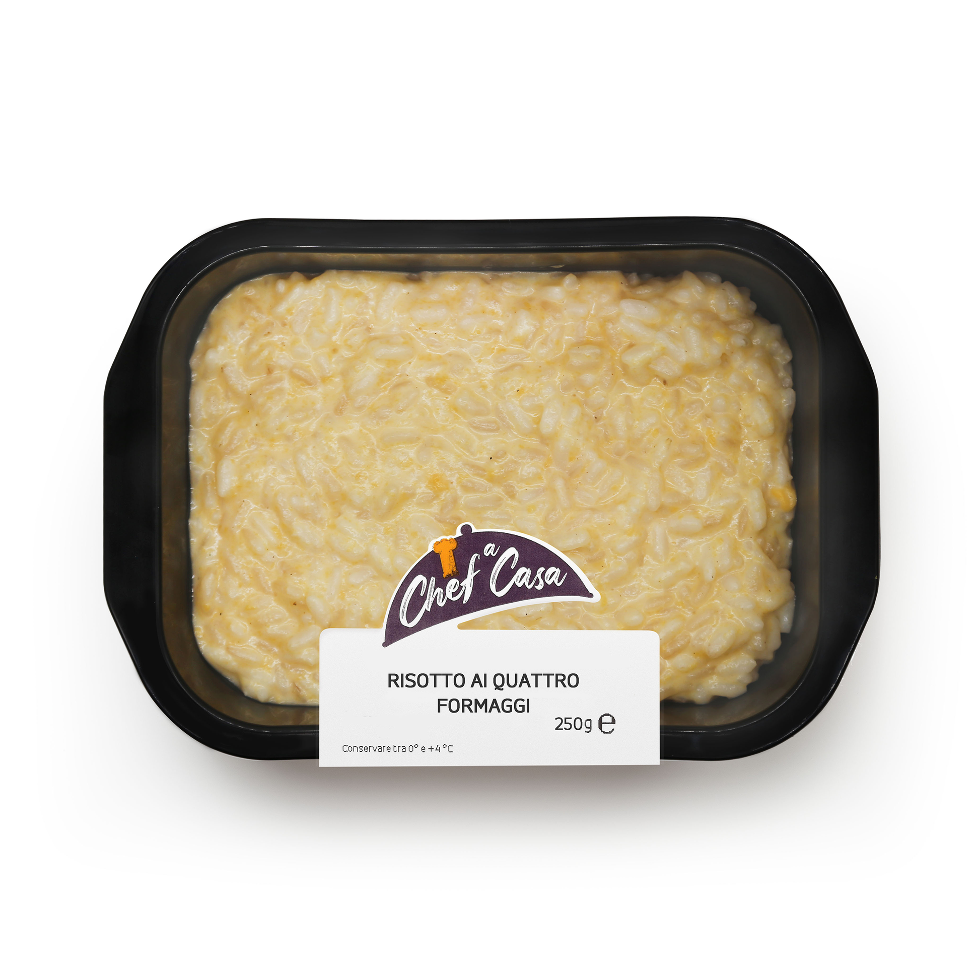 Risotto 4 formaggi monoporzione Chef a Casa