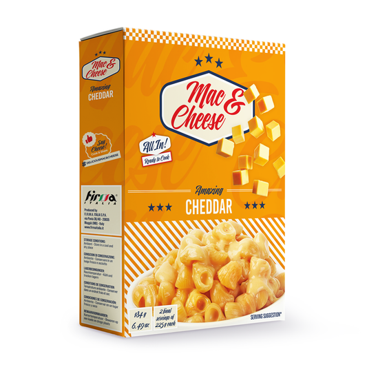 Mac&Cheese Cheddar Chef a Casa