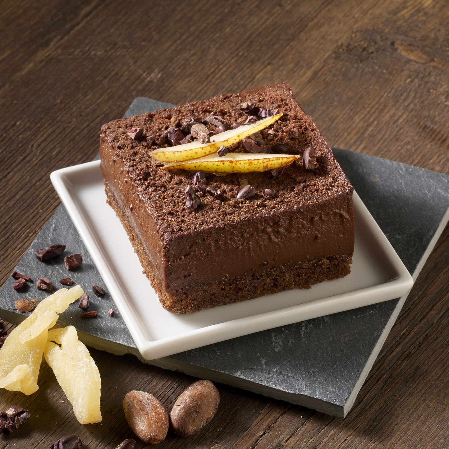 8 X Tortino Bio Vegan Cioccolato Pere e Zenzero Stupiscimi