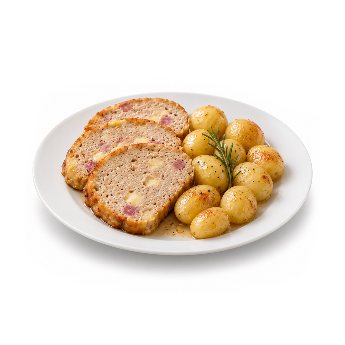 2 X Polpettone di carni bianche con prosciutto e formaggio da 1,2kg Chef a Casa