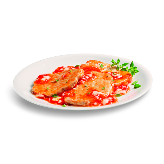 Scaloppine alla Pizzaiola monoporzione Chef a Casa