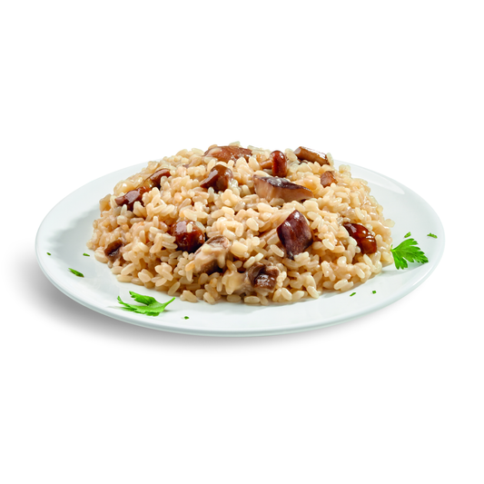 Risotto con Porcini monoporzione Chef a Casa