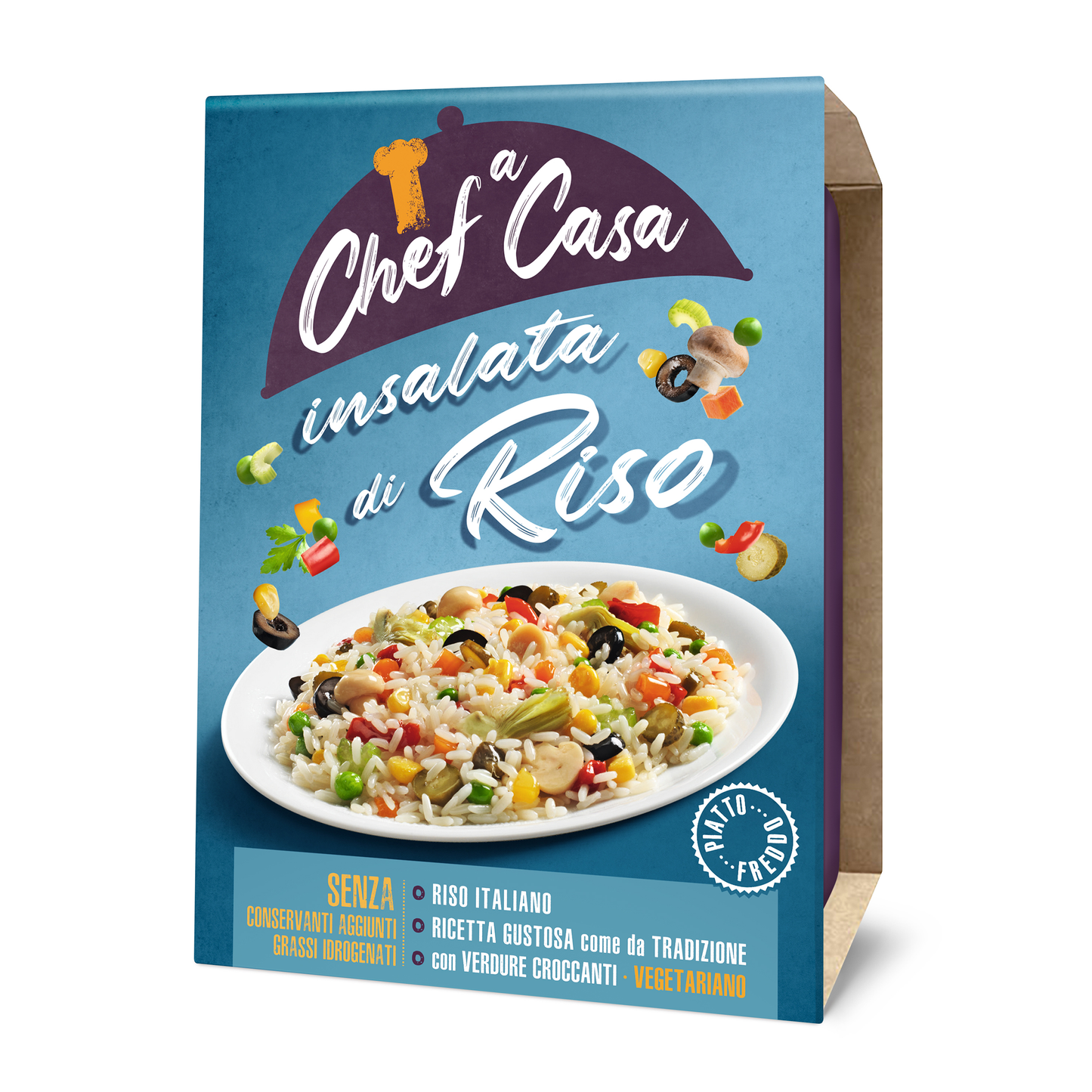 Insalata di Riso Vegetariana monoporzione Chef a Casa