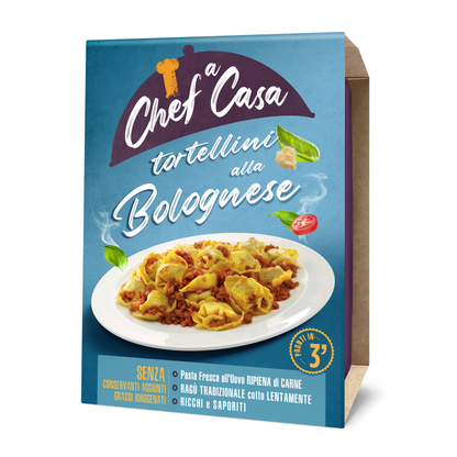 Tortellini alla Bolognese monoporzione Chef a Casa