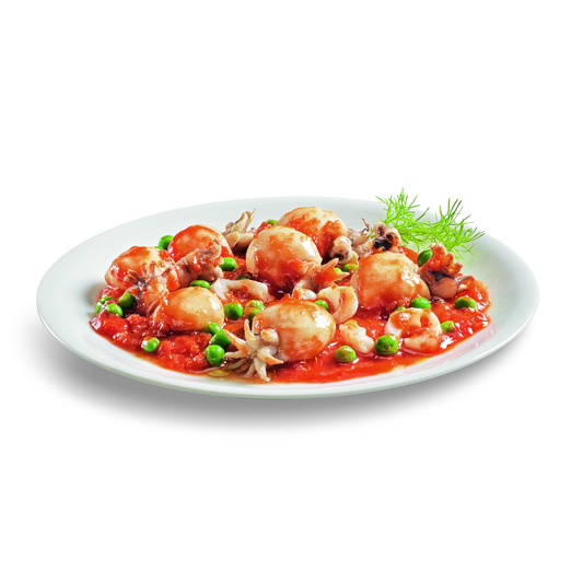 Seppie con Piselli gastronomia Chef a Casa