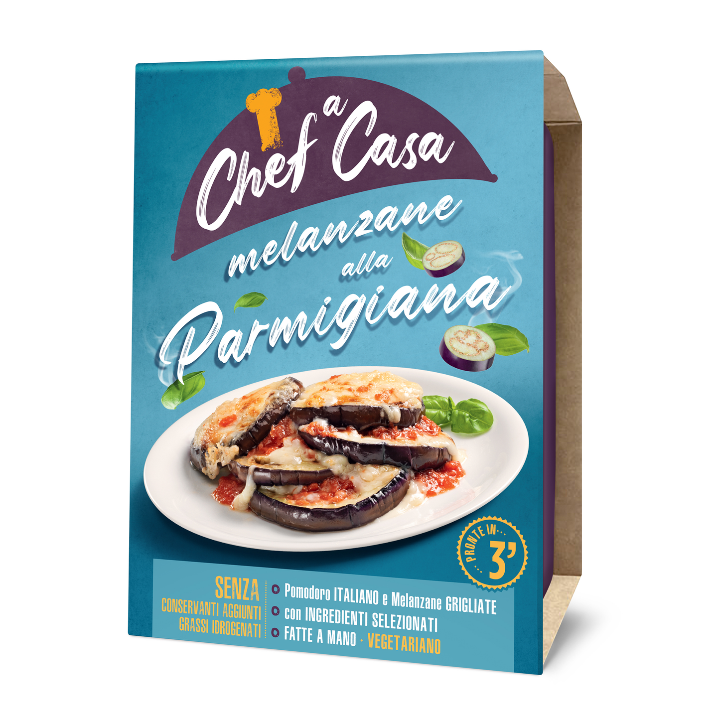 Melanzane alla Parmigiana monoporzione Chef a Casa
