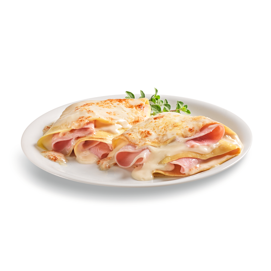 Crespelle Formaggio e Prosciutto monoporzione Chef a Casa