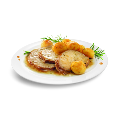 Arrosto di Tacchino con Patate monoporzione Chef a Casa
