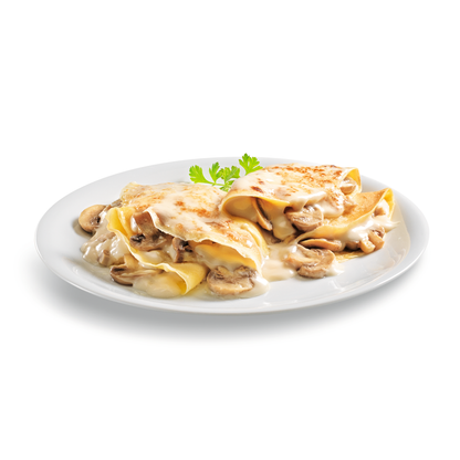 Crespelle ai Funghi monoporzione Chef a Casa