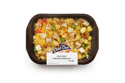 Cous Cous con Pollo grigliato monoporzione Chef a Casa