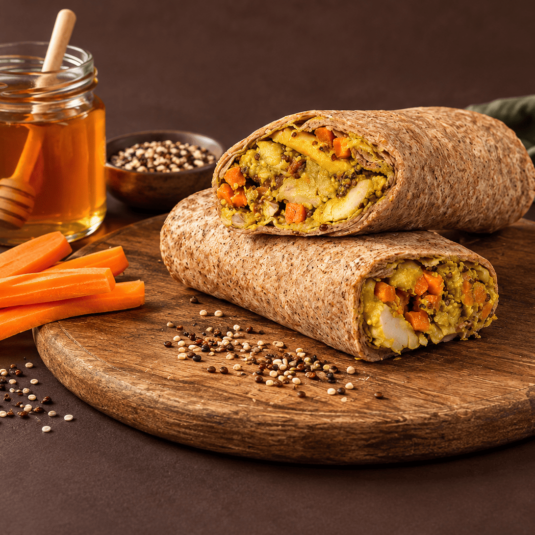 4 X Tacos Pollo, Miele e Senape da 260g - High Protein 100 Grammi