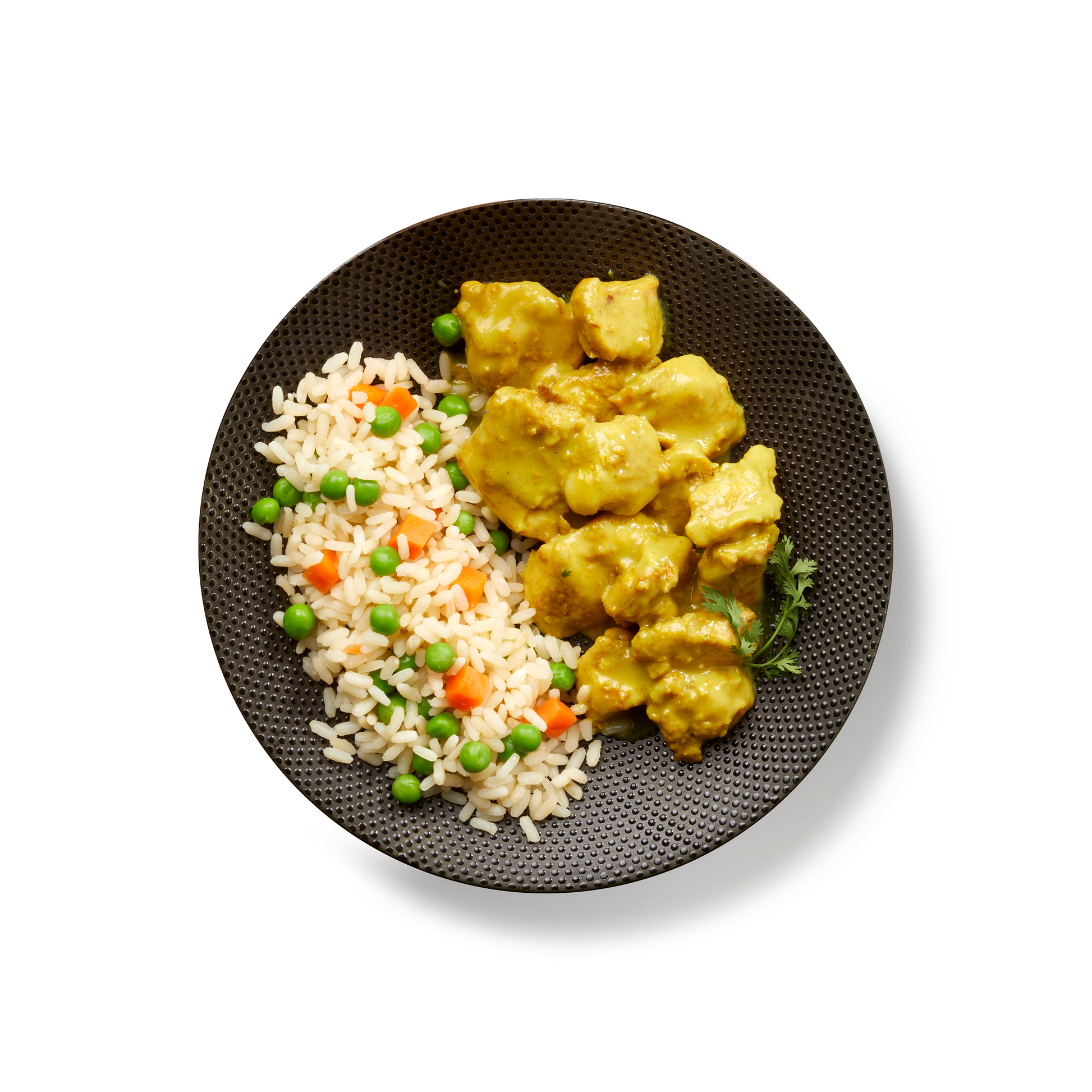 Ready-made Chicken Curry Try it with Rice and Vegetables